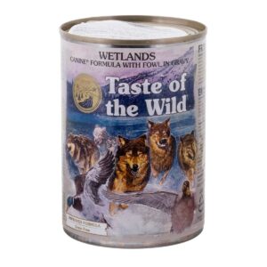 Alimentation humide Taste Of The Wild Wetlands Poulet Dinde Cerf Canard Oiseaux 390 g