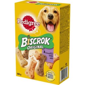 Nourriture Pedigree Biscrock Original Adulte Poulet Agneau 500 g