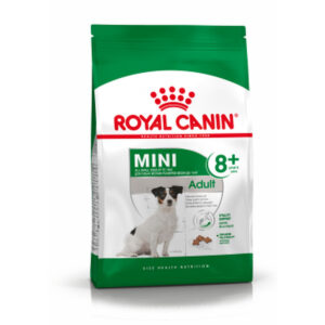 Nourriture Royal Canin Mini Adult 8+ Adulte Maïs Oiseaux 2 Kg